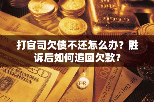 北京打官司欠债不还怎么办？胜诉后如何追回欠款？
