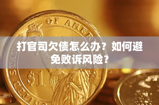 北京打官司欠债怎么办？如何避免败诉风险？