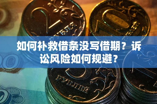 北京如何补救借条没写借期？诉讼风险如何规避？