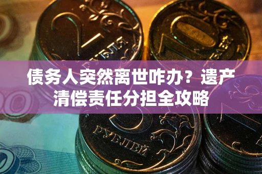 北京债务人突然离世咋办？遗产清偿责任分担全攻略