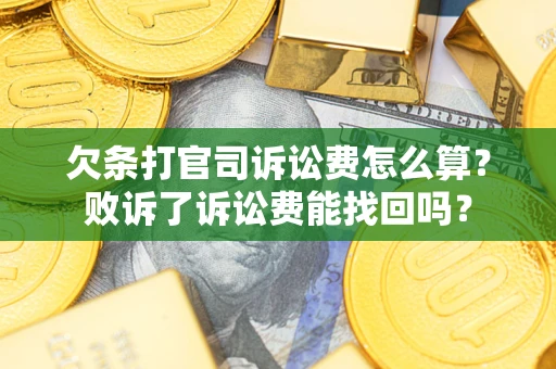 北京欠条打官司诉讼费怎么算？败诉了诉讼费能找回吗？