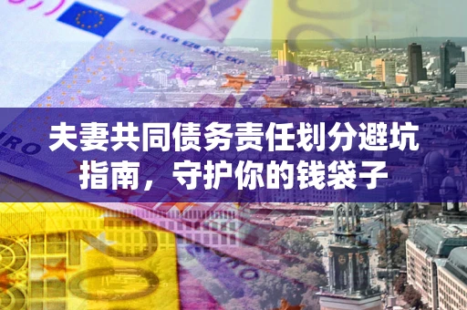 北京夫妻共同债务责任划分避坑指南，守护你的钱袋子